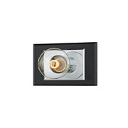 Runyan Wall Sconce In Polished Chrome With Soft Black